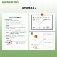 DGUGULENS Tipsy Series 1-Day Small Diameter Mixed Eye Cosplay Contact Lenses – Blue, Green, Purple, Gold & Red