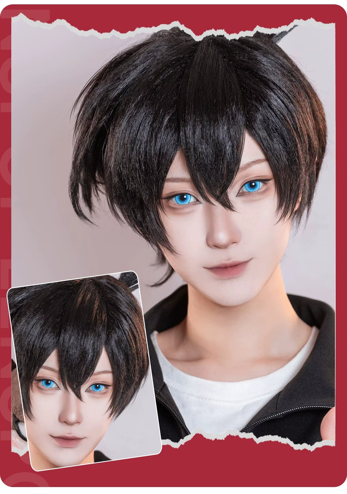 LENSPOP Firefly 6-Month Cosplay Contact Lenses – Forest Blue Green Purple Sandwich Series