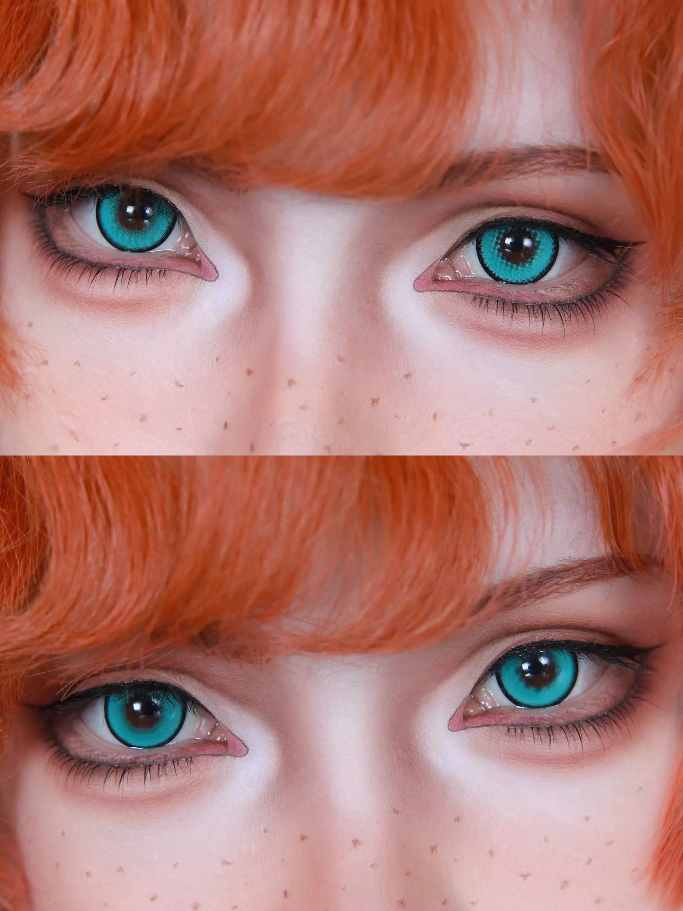 CUPID x RISAKO Green Daily Disposable Cosplay Contact Lenses