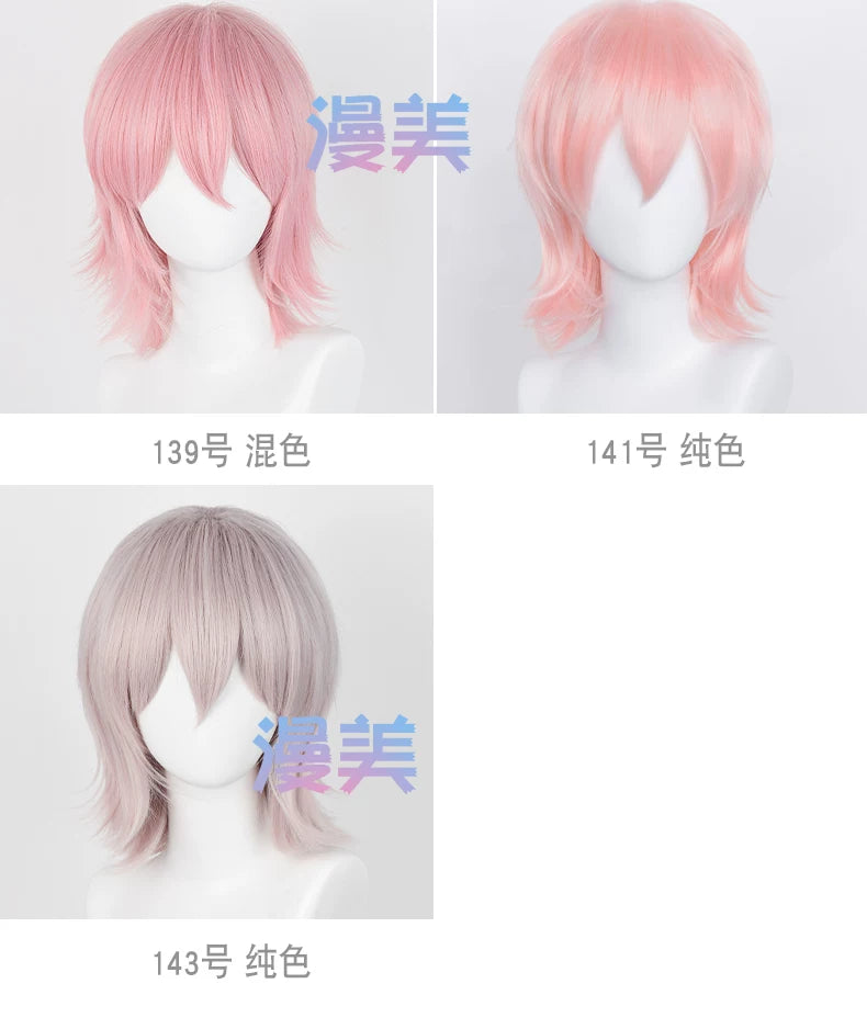 Manmei 37cm Outward Flipped Wolf Cut Universal Cosplay Wig