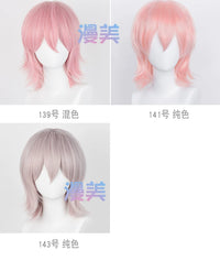Manmei 37cm Outward Flipped Wolf Cut Universal Cosplay Wig