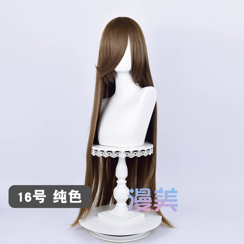 Manmei 100cm Long Straight Cosplay Wig for Anime, Costume & Character Styling