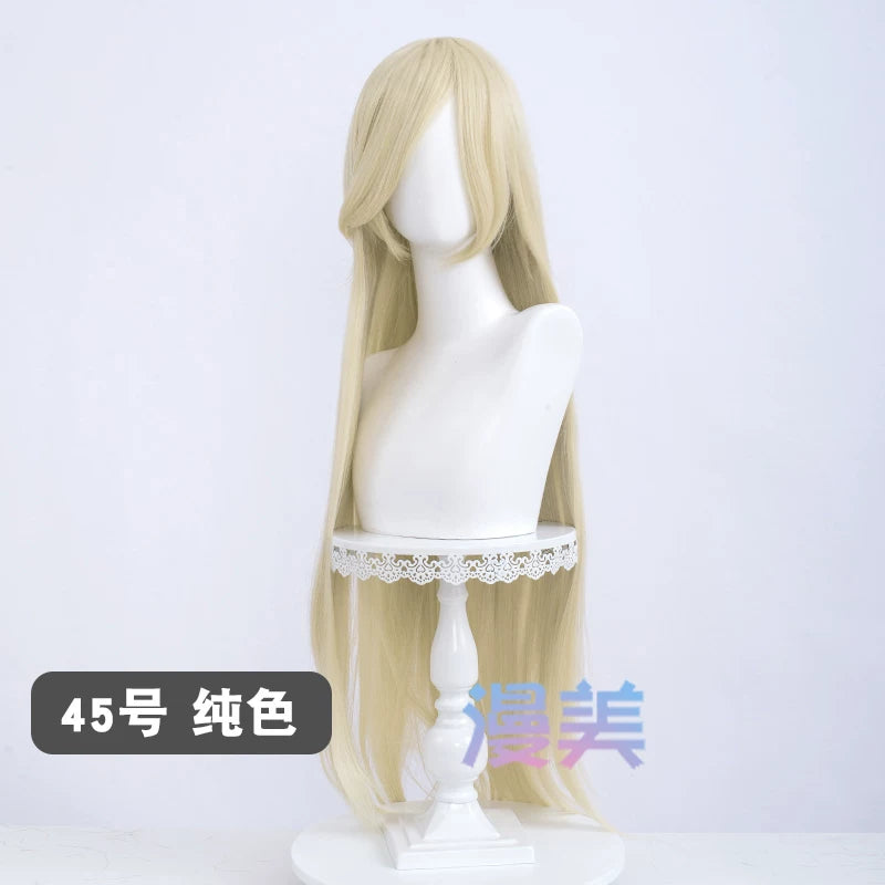 Manmei 100cm Long Straight Cosplay Wig for Anime, Costume & Character Styling