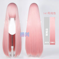 Manmei 600g Upgraded Thickened 100cm Long Straight Universal Cosplay Wig – 168 Colors