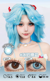 LENSPOP Blue Collection 1-Day Anime Cosplay Contact Lenses