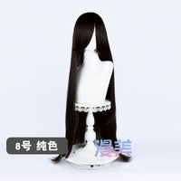Manmei 100cm Long Straight Cosplay Wig for Anime, Costume & Character Styling