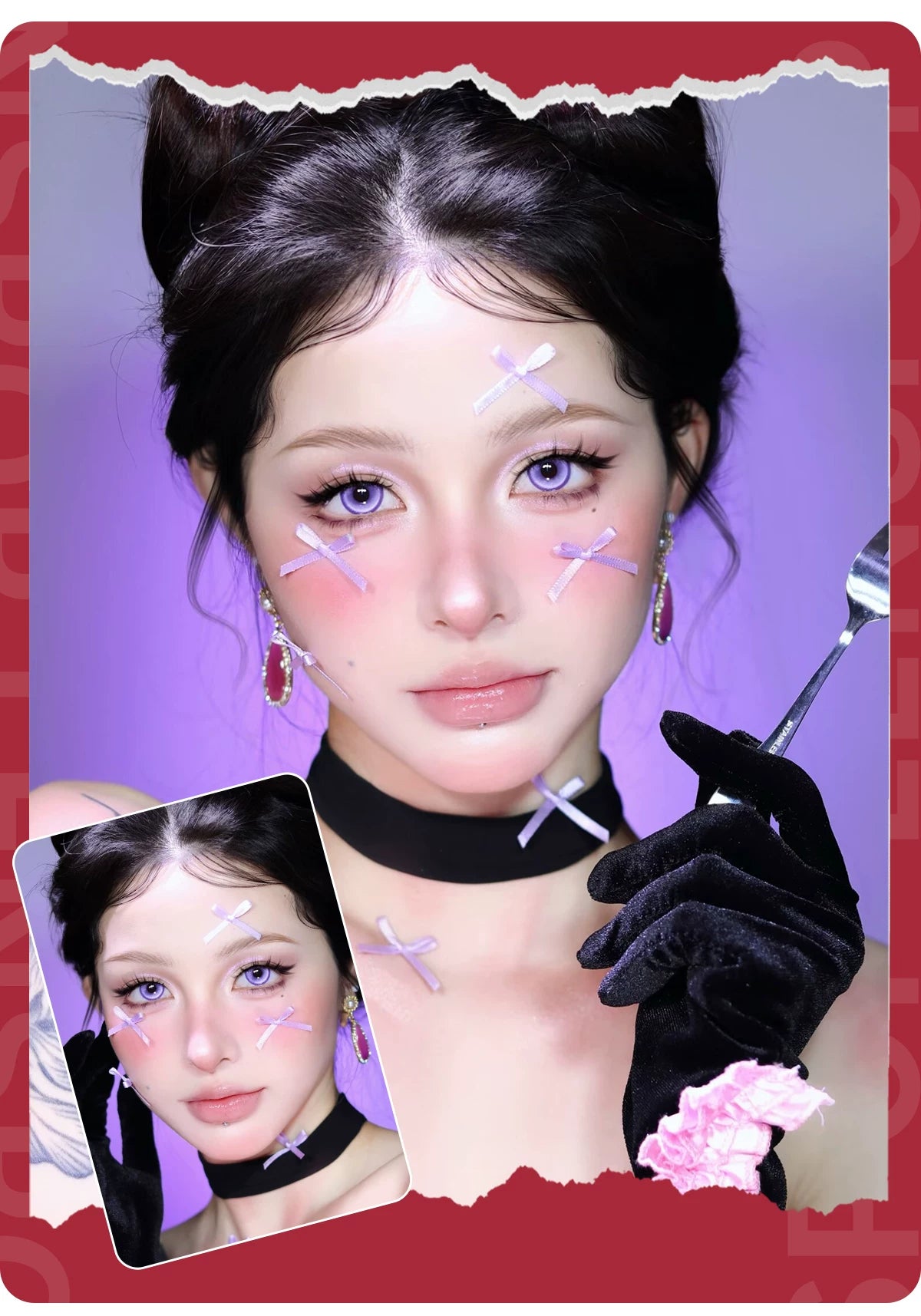 LENSPOP Halo 6-Month Cosplay Contact Lenses – Vibrant Color Series