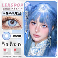 LENSPOP Blue Collection 1-Day Anime Cosplay Contact Lenses