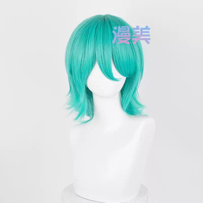 Manmei 37cm Outward Flipped Wolf Cut Universal Cosplay Wig
