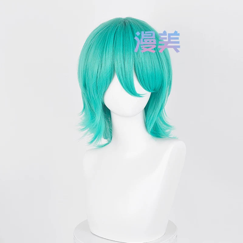 Manmei 37cm Outward Flipped Wolf Cut Universal Cosplay Wig