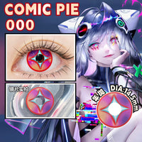 Comic Pie 000 1-Year Magenta Large Diameter Cosplay Contact Lenses – Path to Nowhere