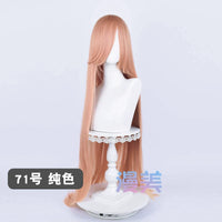 Manmei 100cm Long Straight Cosplay Wig for Anime, Costume & Character Styling
