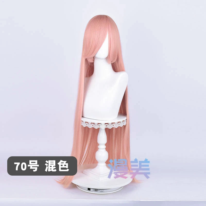 Manmei 100cm Long Straight Cosplay Wig for Anime, Costume & Character Styling