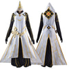 Genshin Impact Cosplay Anime Costume Set Zhongli Vago Mundo Uniform Halloween Party