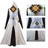 Genshin Impact Cosplay Anime Costume Set Zhongli Vago Mundo Uniform Halloween Party