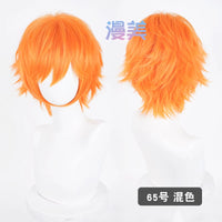 Manmei Upgraded 32cm Outward Flipped Universal Cosplay Wig Colors 1 – 72