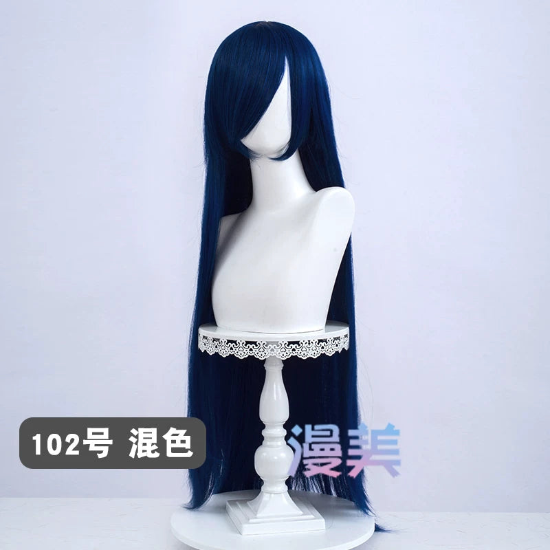 Manmei 100cm Long Straight Cosplay Wig for Anime, Costume & Character Styling