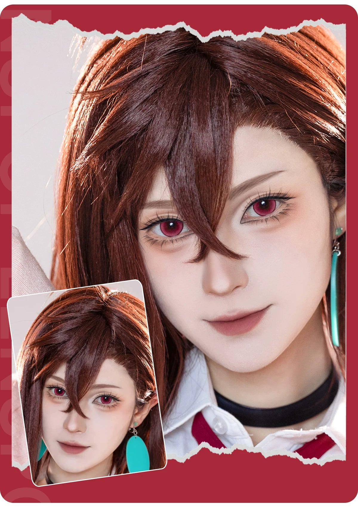 LENSPOP Firefly 6-Month Cosplay Contact Lenses – Forest Blue Green Purple Sandwich Series