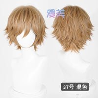 Manmei Upgraded 32cm Outward Flipped Universal Cosplay Wig Colors 1 – 72