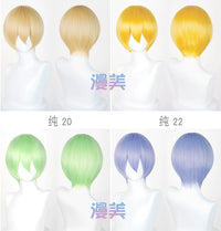 Manmei 30cm Volumized Crimped Universal Cosplay Wig