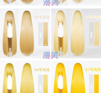Manmei 600g Upgraded Thickened 100cm Long Straight Universal Cosplay Wig – 168 Colors