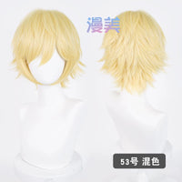 Manmei Upgraded 32cm Outward Flipped Universal Cosplay Wig Colors 1 – 72