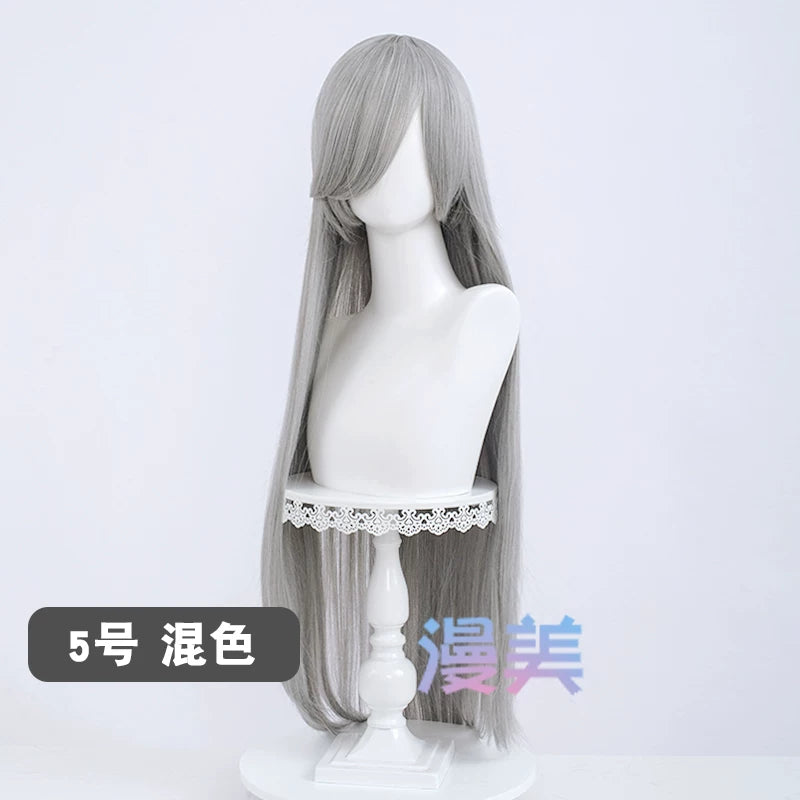 Manmei 100cm Long Straight Cosplay Wig for Anime, Costume & Character Styling