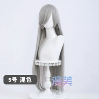 Manmei 100cm Long Straight Cosplay Wig for Anime, Costume & Character Styling