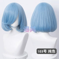Manmei Bobo Bob Cut Inward Curled Short Universal Cosplay Wig