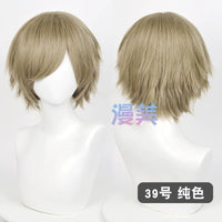 Manmei 30cm Teased Outward Flipped Short Universal Cosplay Wig