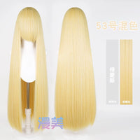 Manmei 600g Upgraded Thickened 100cm Long Straight Universal Cosplay Wig – 168 Colors