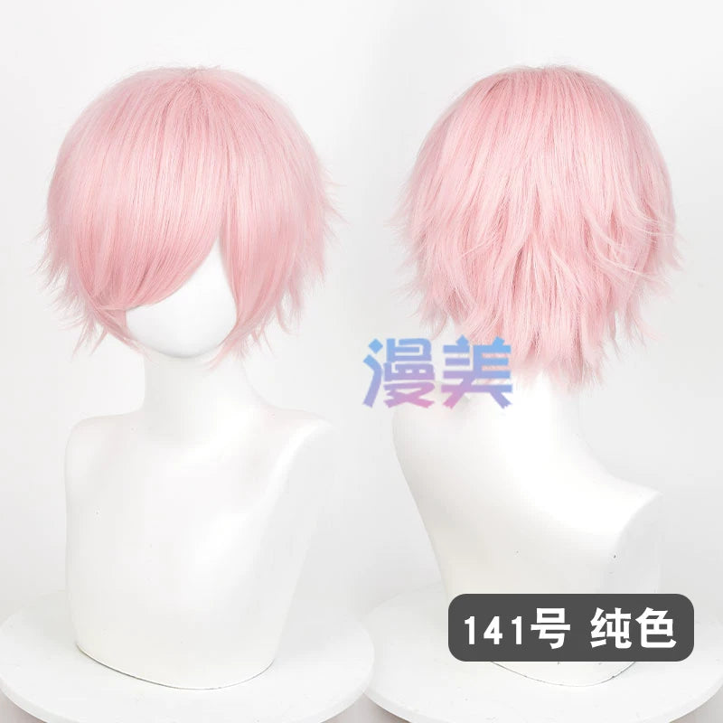 Manmei 30cm Teased Outward Flipped Short Universal Cosplay Wig