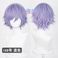 Manmei Upgraded 32cm Outward-Flipped Universal Cosplay Wig Colors 73 – 168
