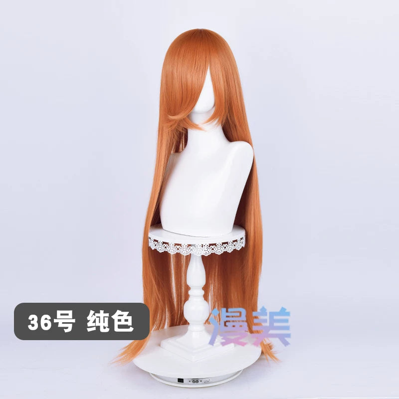 Manmei 100cm Long Straight Cosplay Wig for Anime, Costume & Character Styling