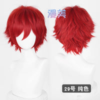 Manmei Upgraded 32cm Outward Flipped Universal Cosplay Wig Colors 1 – 72