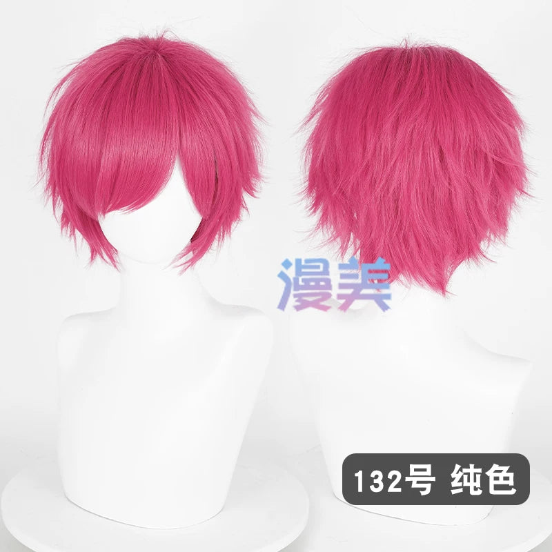 Manmei 30cm Teased Outward Flipped Short Universal Cosplay Wig