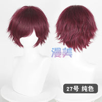 Manmei 30cm Teased Outward Flipped Short Universal Cosplay Wig