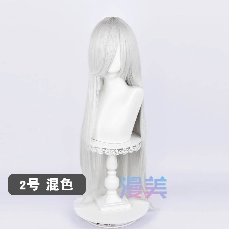 Manmei 100cm Long Straight Cosplay Wig for Anime, Costume & Character Styling