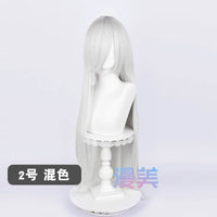 Manmei 100cm Long Straight Cosplay Wig for Anime, Costume & Character Styling