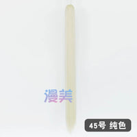 Manmei 90cm Universal Claw Clip Ponytail Cosplay Wig Extension 30+ Colors