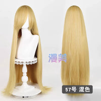 Manmei 100cm Long Straight Cosplay Wig for Anime, Costume & Character Styling