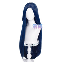 Manmei 100cm Middle Part Long Straight Universal Cosplay Wig with Silicone Scalp Top