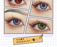 DGUGULENS Love and Deepspace 1-Day Blue Pink Purple Cosplay Contact Lenses
