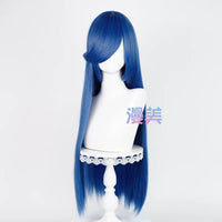 Manmei 80cm Long Straight Universal Cosplay Wig with Long Bangs