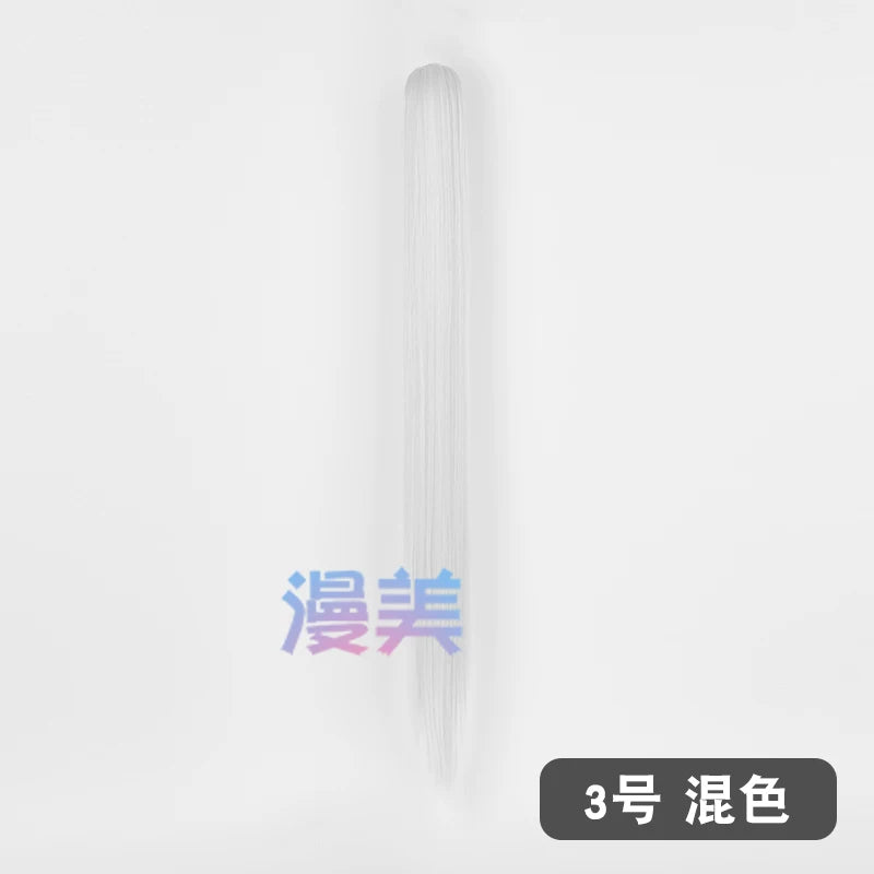 Manmei 90cm Universal Claw Clip Ponytail Cosplay Wig Extension 30+ Colors