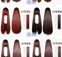 Manmei 600g Upgraded Thickened 100cm Long Straight Universal Cosplay Wig – 168 Colors