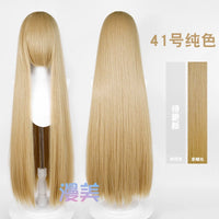 Manmei 600g Upgraded Thickened 100cm Long Straight Universal Cosplay Wig – 168 Colors