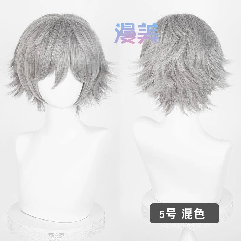 Manmei Upgraded 32cm Outward Flipped Universal Cosplay Wig Colors 1 – 72