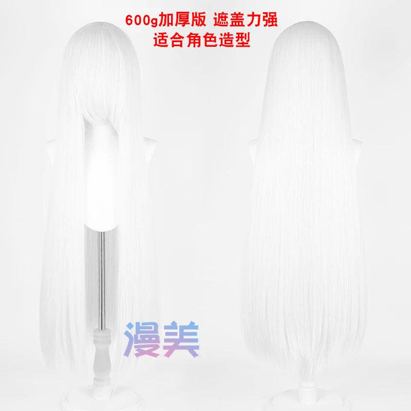 Manmei 100cm Long Straight Cosplay Wig for Anime, Costume & Character Styling