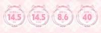 LENSPOP × Liya Moonlight Tea Cup 1-Day 14.5mm Cosplay Contact Lenses – Brown & Pink